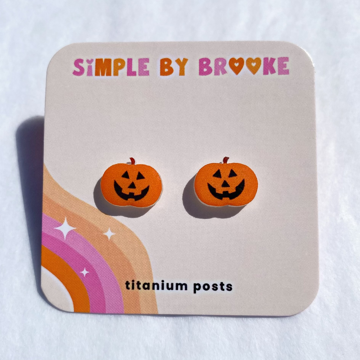 Jack O Lantern Earrings