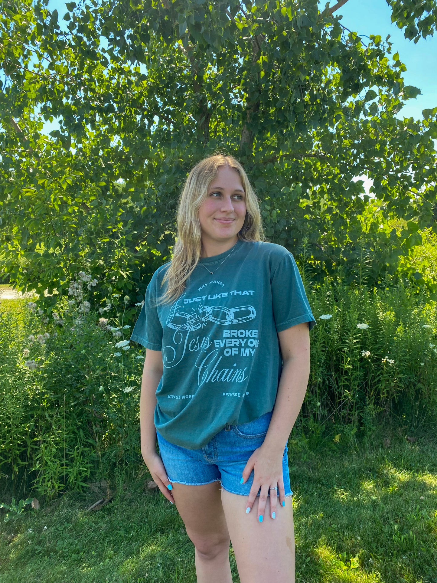 Broken Chains Graphic Tee