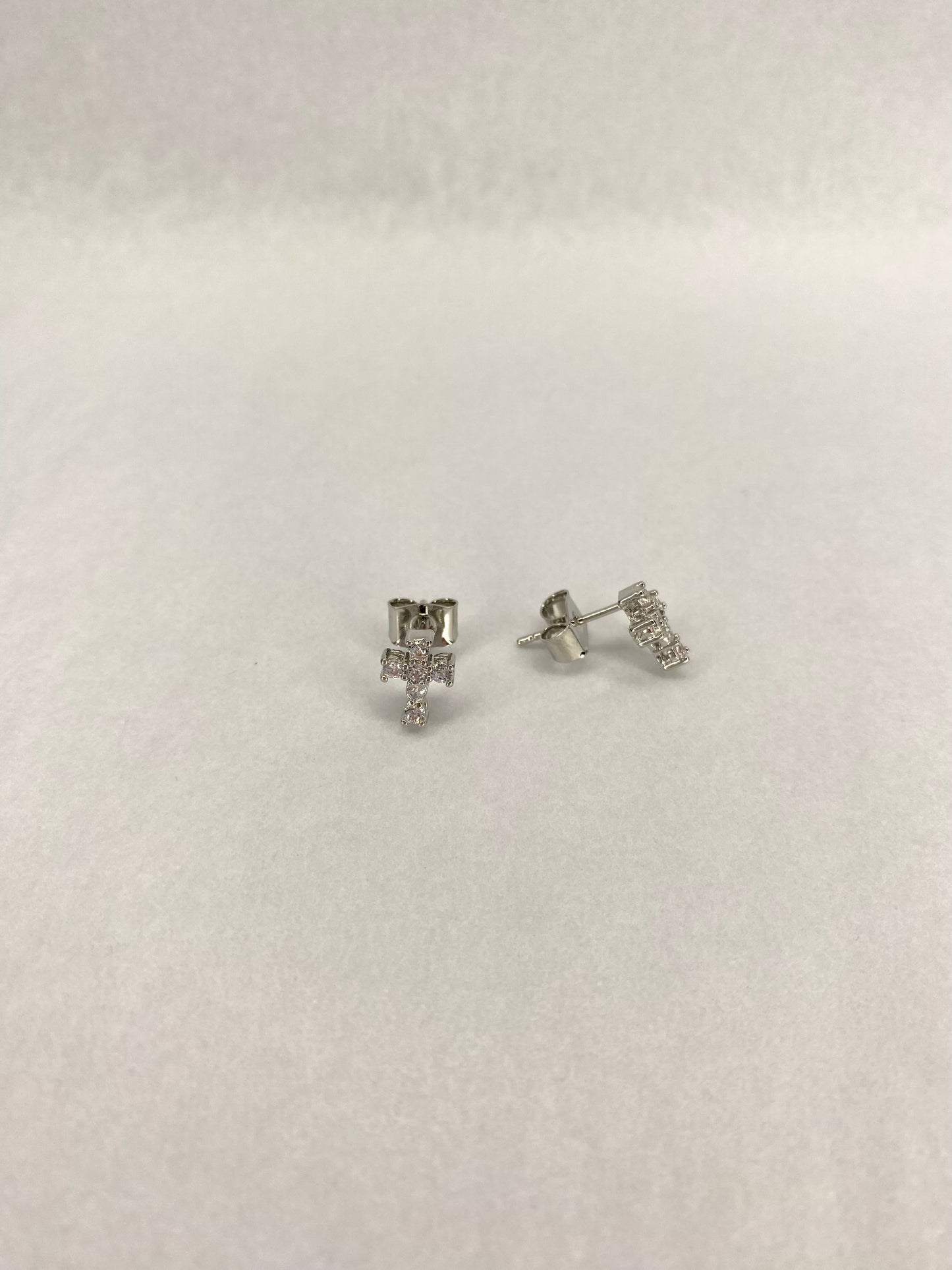 Cross Stud Earrings
