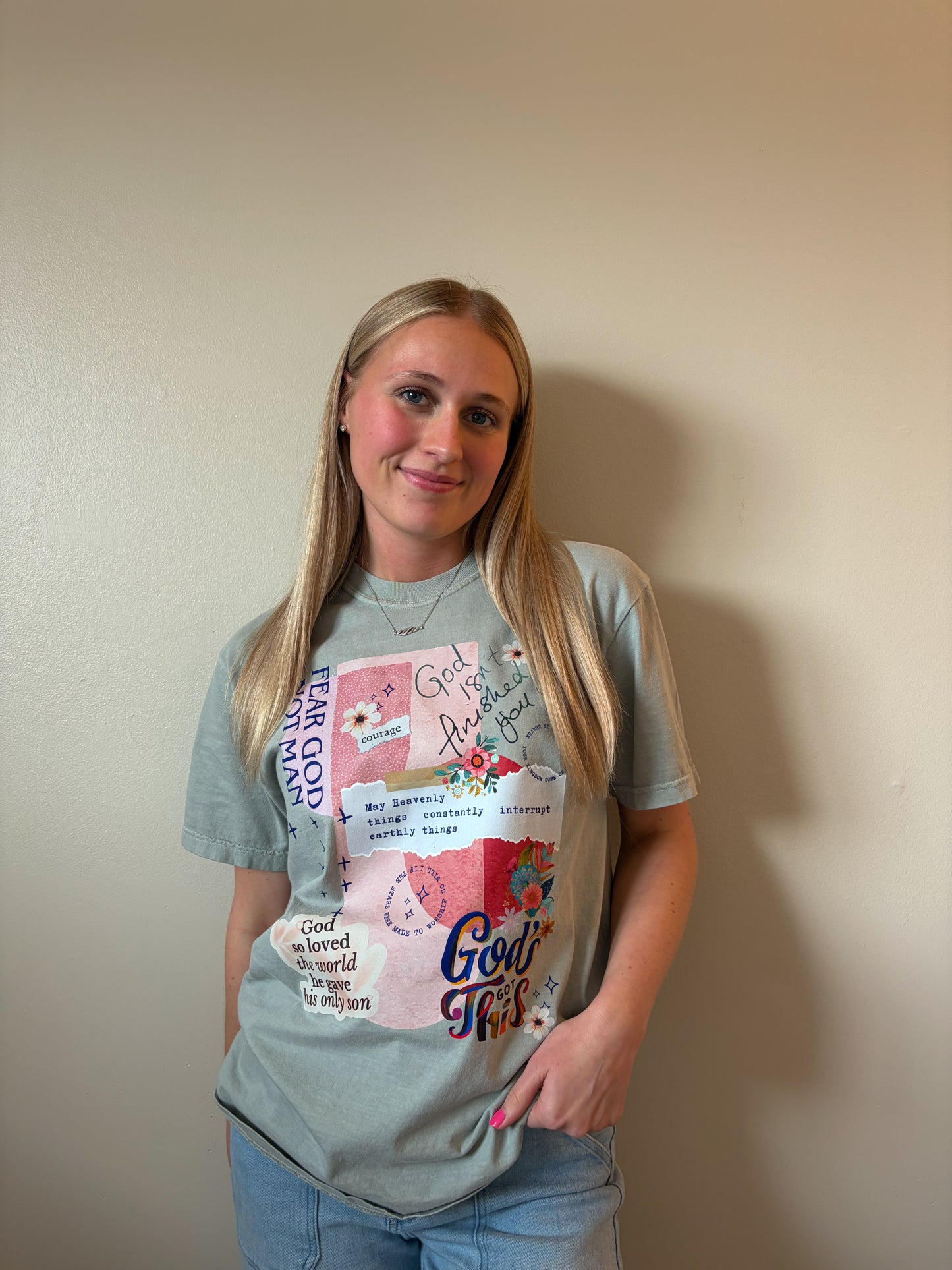 Christian Collage Graphic Tee