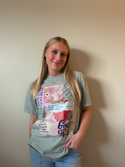 Christian Collage Graphic Tee