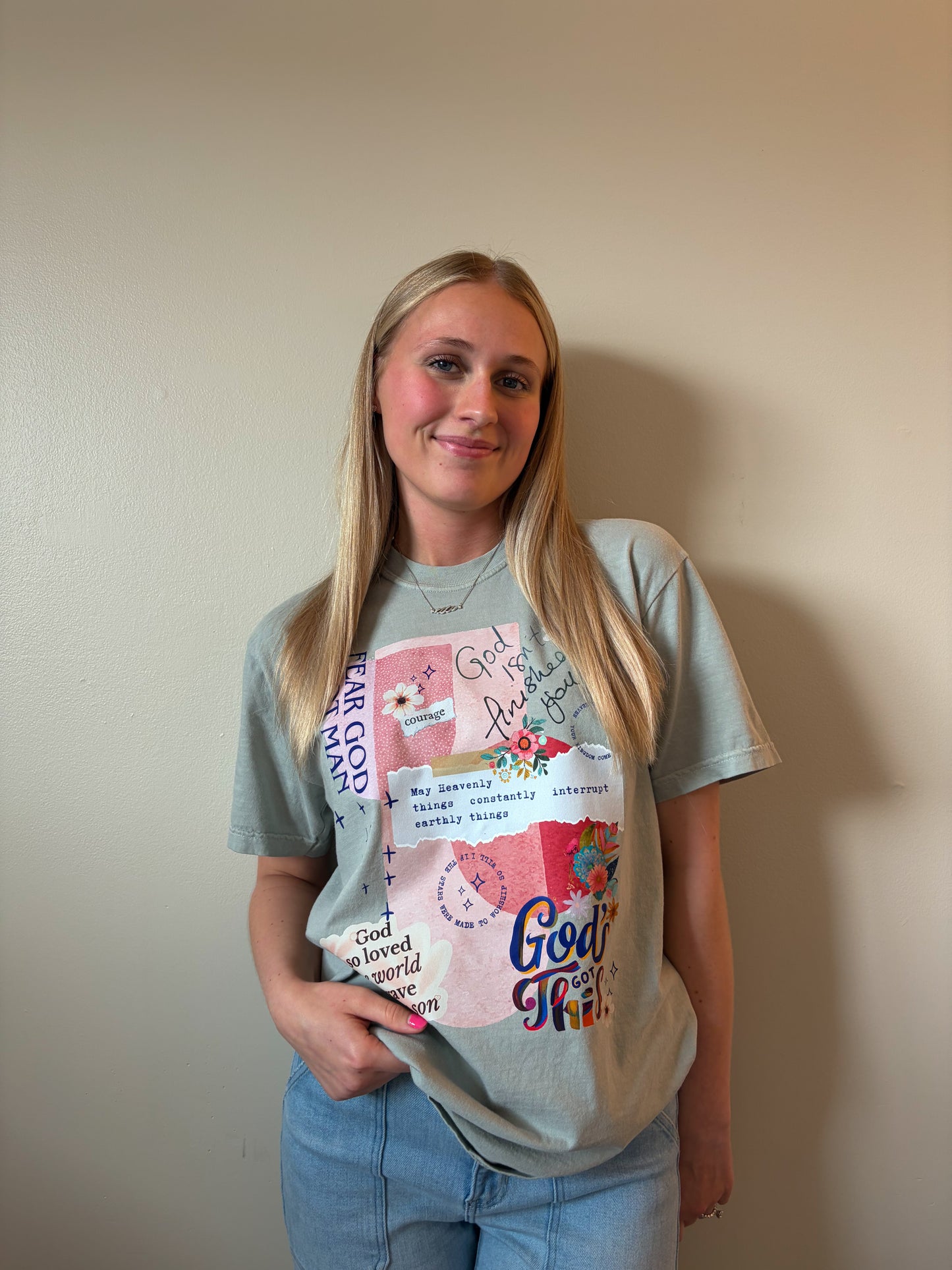 Christian Collage Graphic Tee