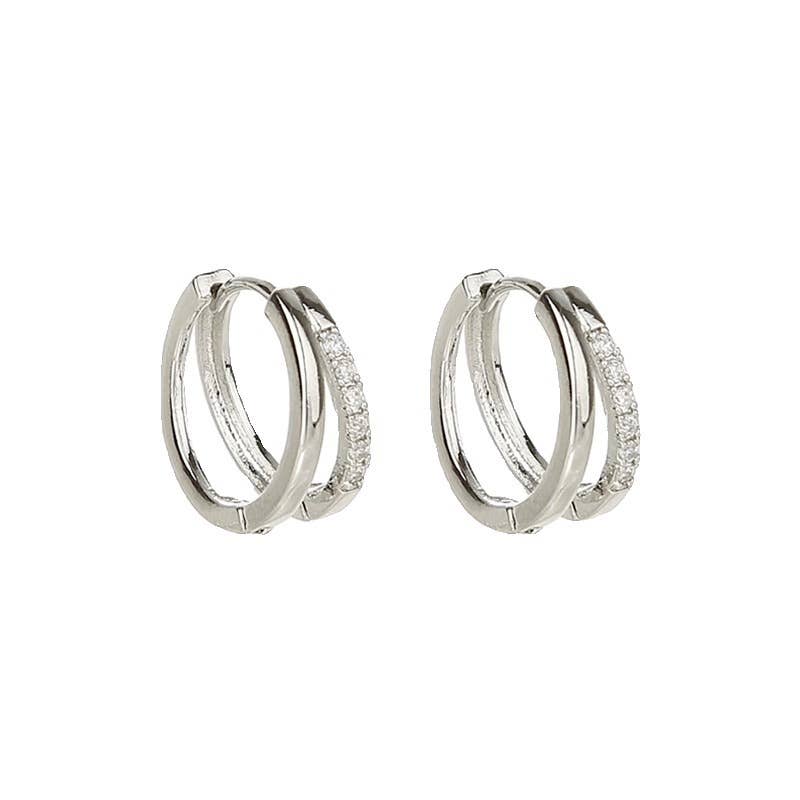 Double Hoop Earring