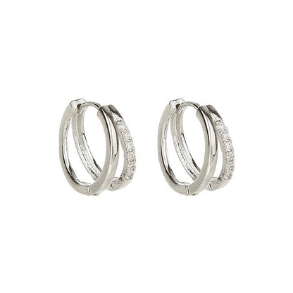 Double Hoop Earring