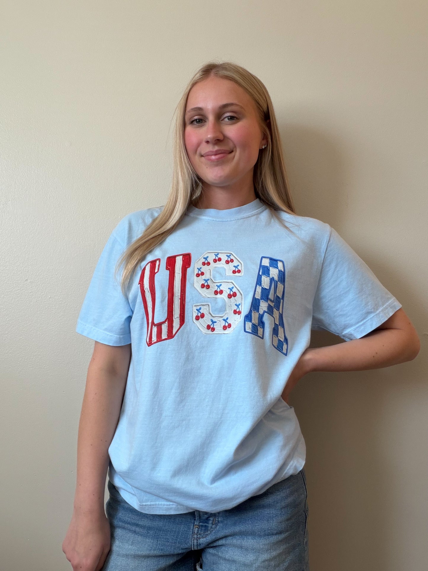USA Cherry Graphic Tee