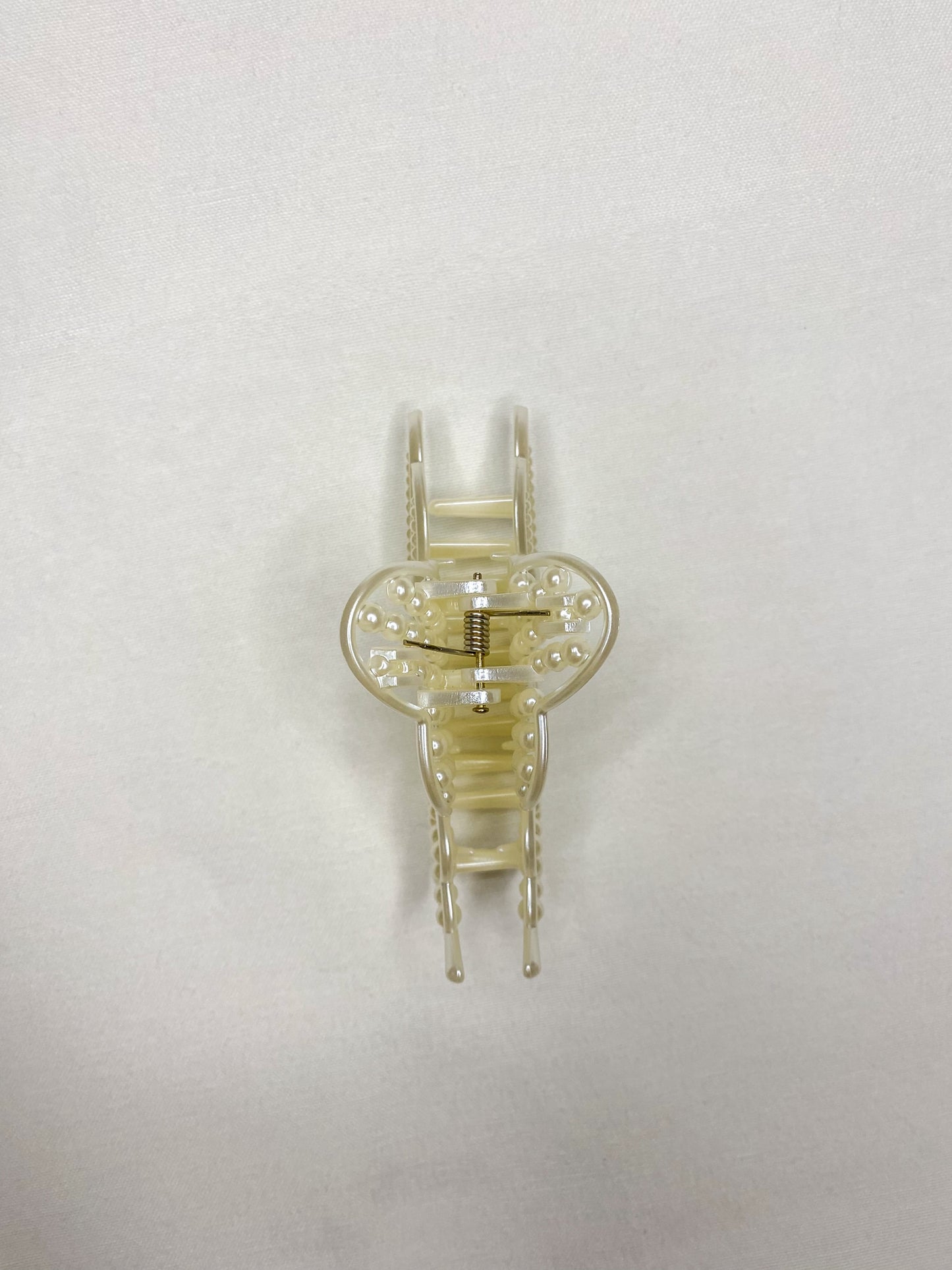 Pearl Butterfly Hair Claw Clips