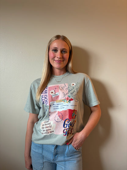 Christian Collage Graphic Tee