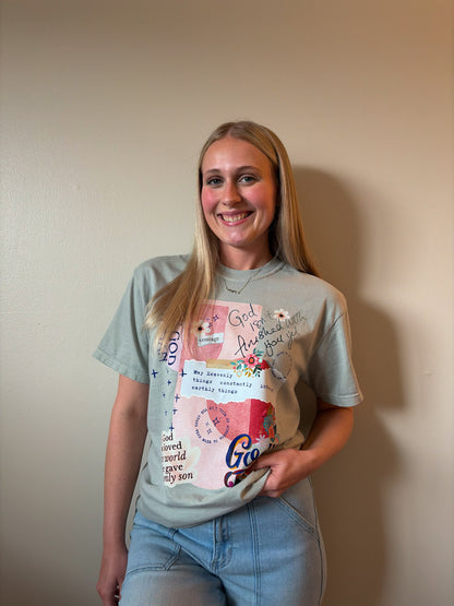 Christian Collage Graphic Tee