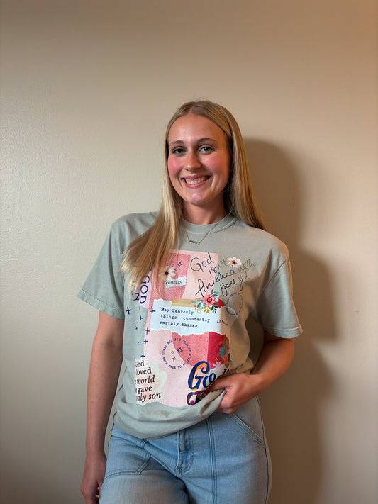 Christian Collage Graphic Tee