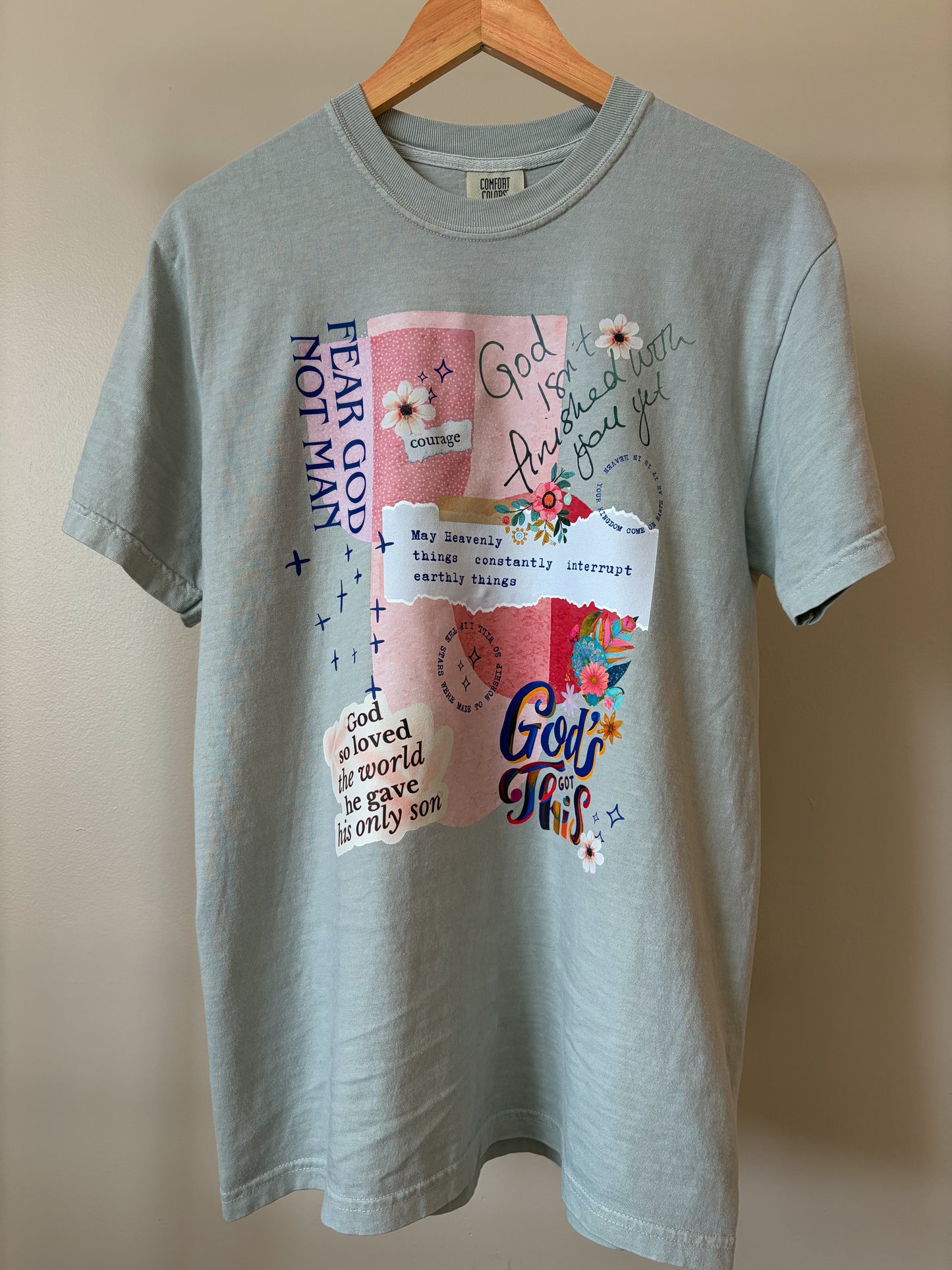Christian Collage Graphic Tee
