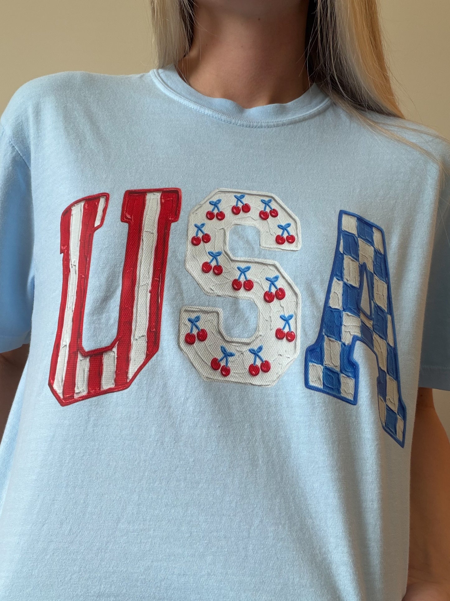 USA Cherry Graphic Tee