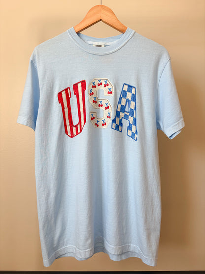 USA Cherry Graphic Tee