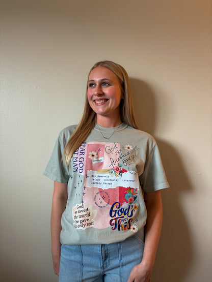 Christian Collage Graphic Tee