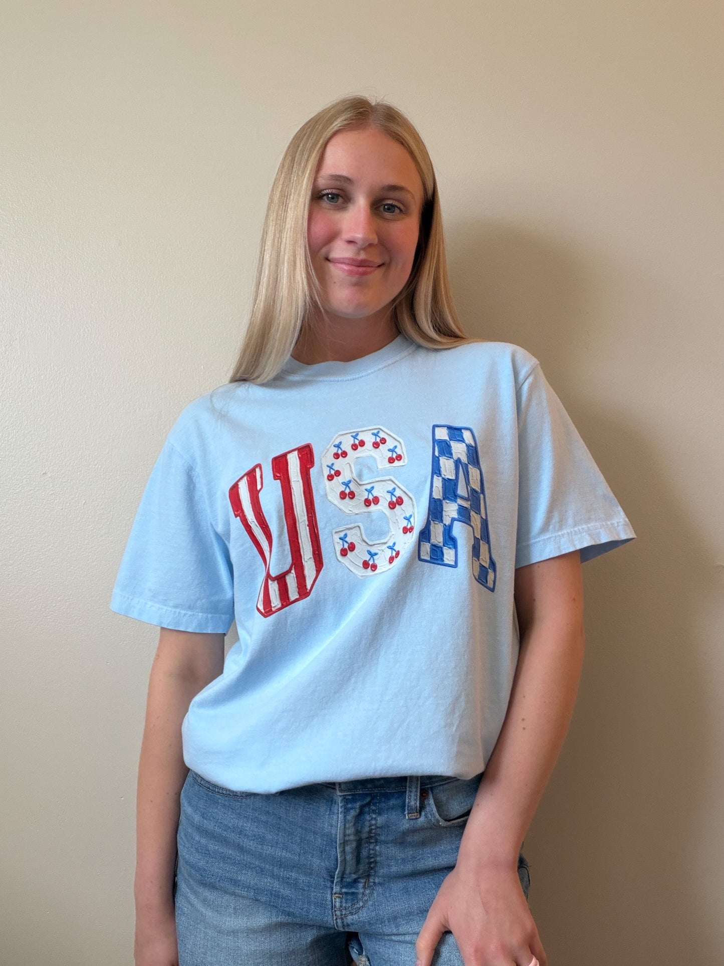 USA Cherry Graphic Tee