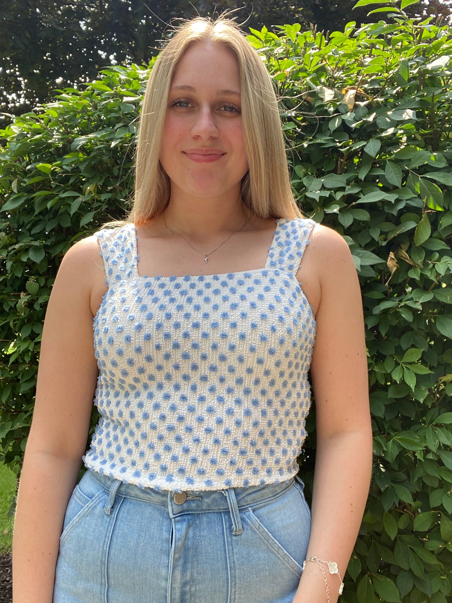 Polka Dot Tank Top