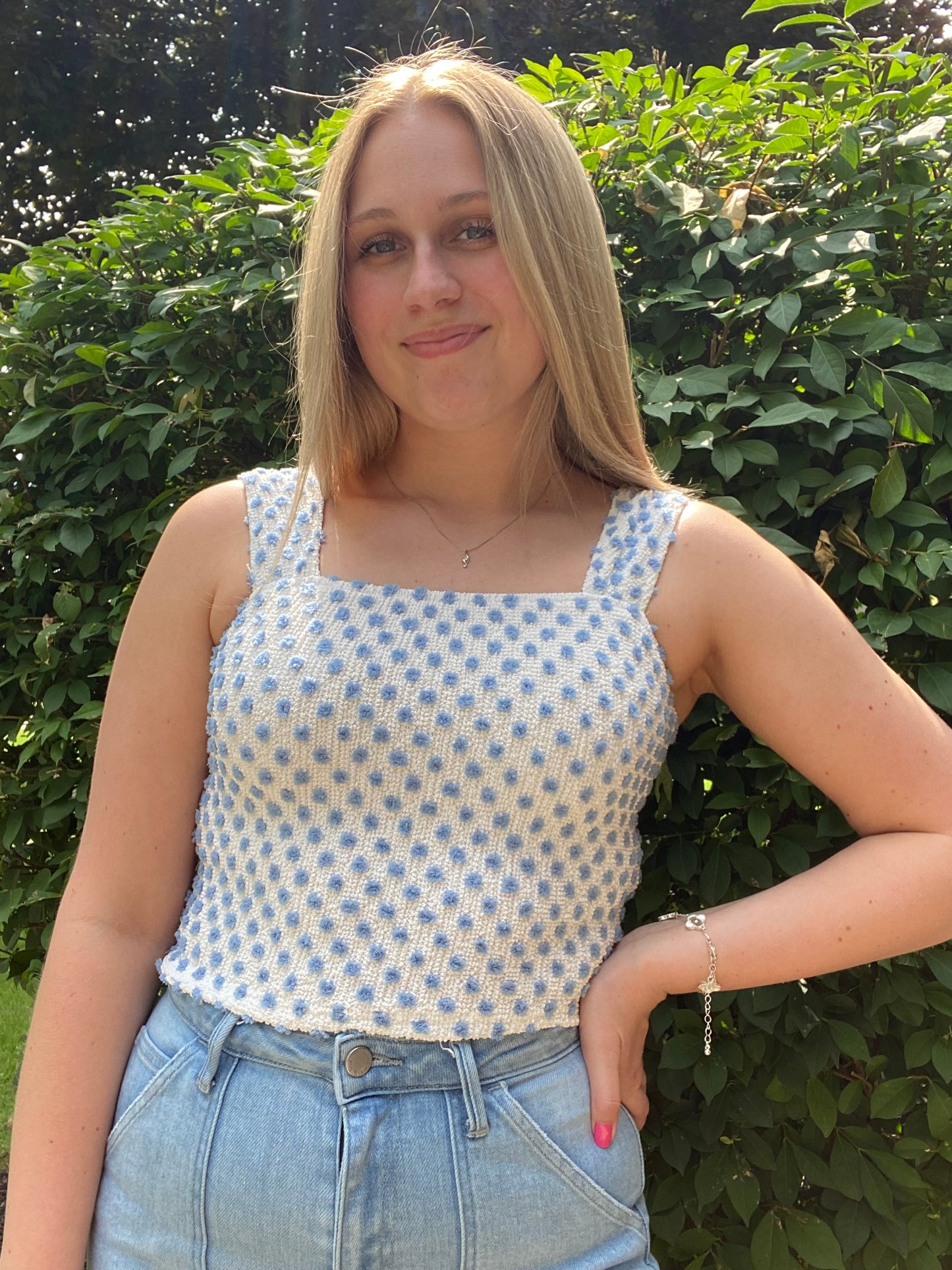 Polka Dot Tank Top