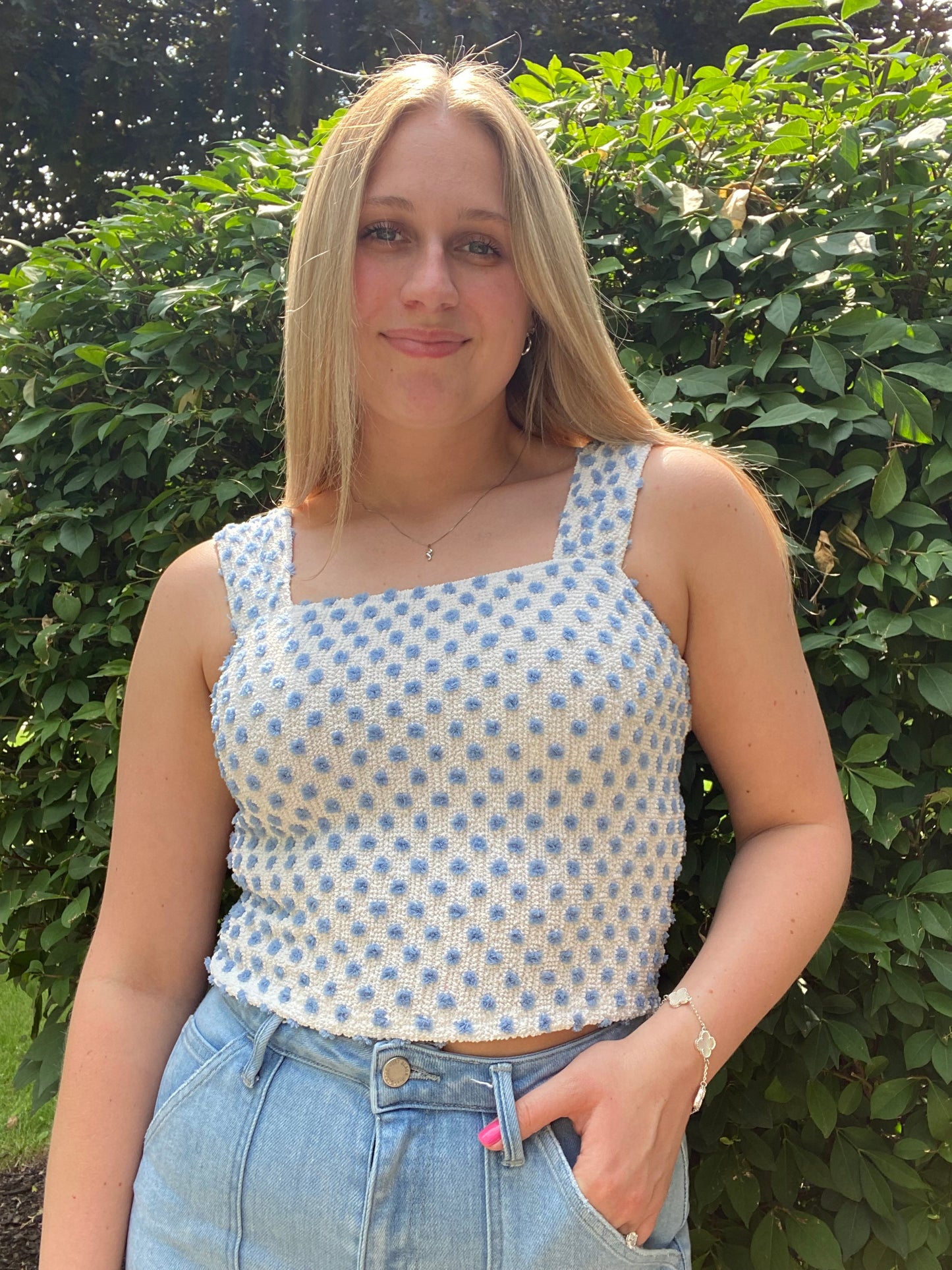 Polka Dot Tank Top