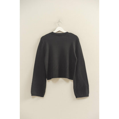 Eyelet Detailed Sweater